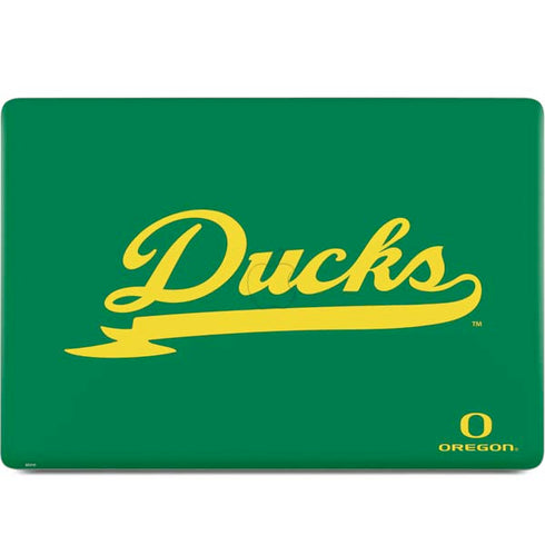 University of Oregon Ducks Logo and Wings MacBook Skins