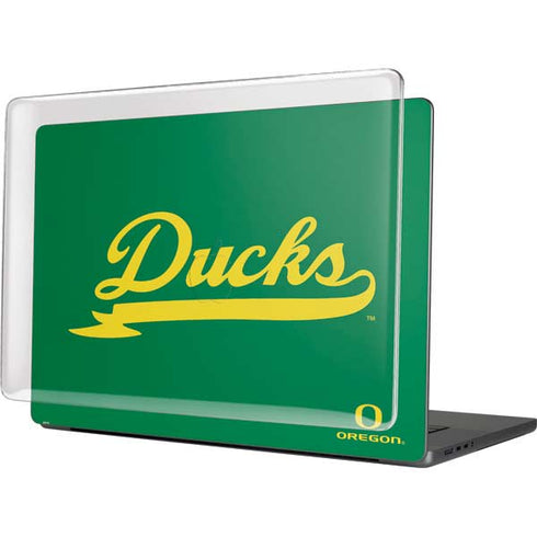 University of Oregon Ducks Logo and Wings MacBook Cases