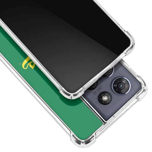 University of Oregon Ducks Logo and Wings Moto G 5G (2025) Clear Case