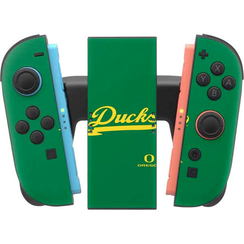 University of Oregon Ducks Logo and Wings Nintendo Switch 2 (2025) Joy-Con Controller Skin