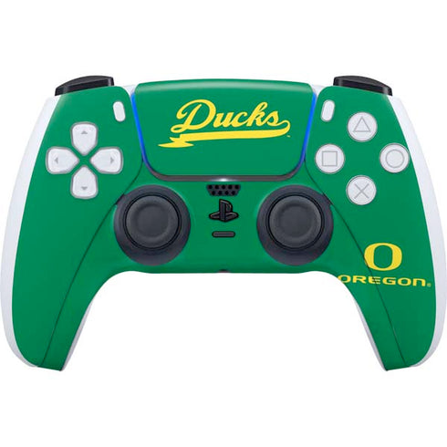 University of Oregon Ducks Logo and Wings PlayStation PS5 Skins