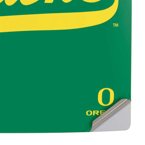 University of Oregon Ducks Logo and Wings PS5 Pro Console Skin