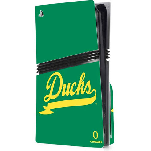 University of Oregon Ducks Logo and Wings PlayStation PS5 Skins