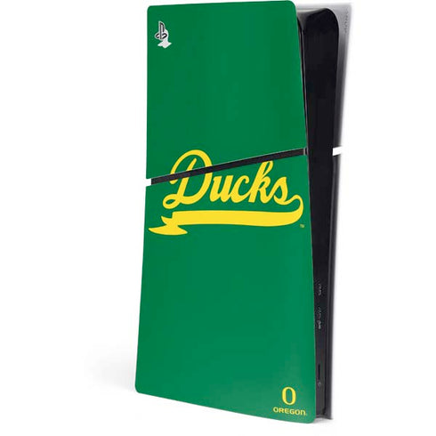 University of Oregon Ducks Logo and Wings PlayStation PS5 Skins