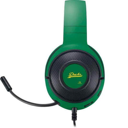 University of Oregon Ducks Logo and Wings Razer Kraken X Skin