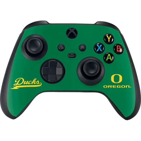University of Oregon Ducks Logo and Wings Xbox Series X Skins