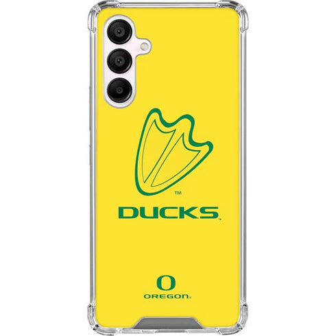University of Oregon Ducks Logo Galaxy A16 5G Clear Case
