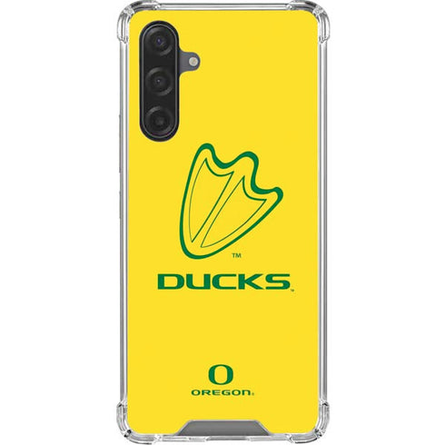 University of Oregon Ducks Logo Galaxy A17 Clear Case