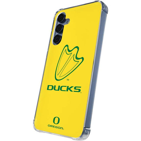 University of Oregon Ducks Logo Galaxy A55 5G Clear Case