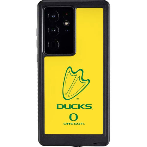 University of Oregon Ducks Logo Galaxy S24 Ultra Waterproof Case