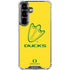 University of Oregon Ducks Logo Galaxy S26 Clear Case