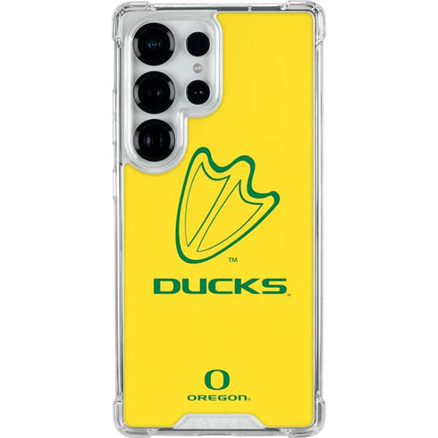 University of Oregon Ducks Logo Galaxy S26 Ultra Clear Case