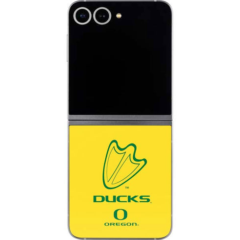 University of Oregon Ducks Logo Galaxy Z Flip6 Skin