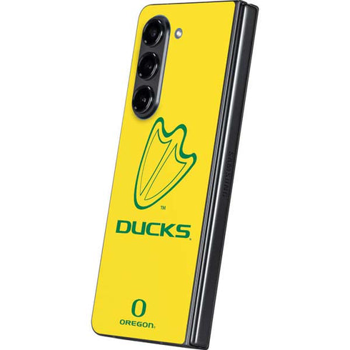 University of Oregon Ducks Logo Galaxy Z Fold5 5G Skin