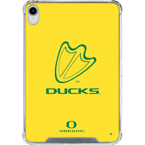 University of Oregon Ducks Logo iPad 11th Gen (2025) Clear Case
