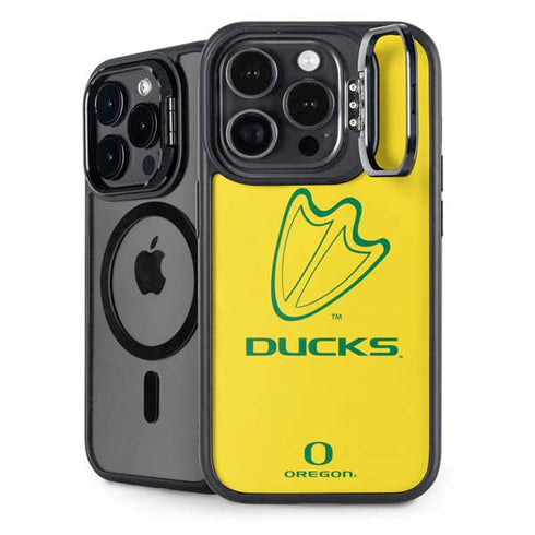 University of Oregon Ducks Logo iPhone 14 Pro Max Kickstand Case