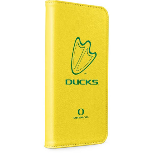 University of Oregon Ducks Logo iPhone 15 Pro Folio Case