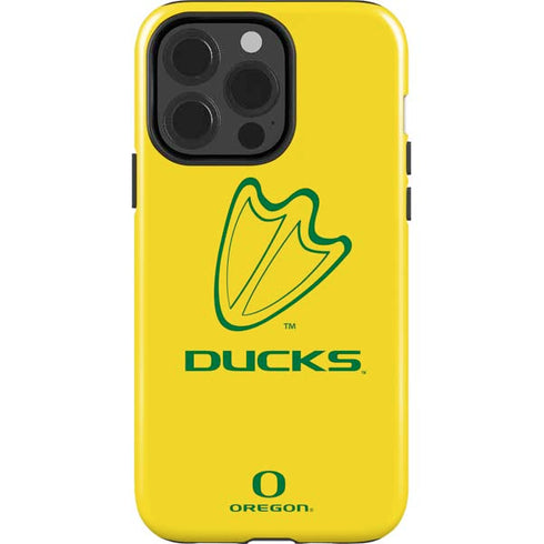 University of Oregon Ducks Logo iPhone 15 Pro Impact Case
