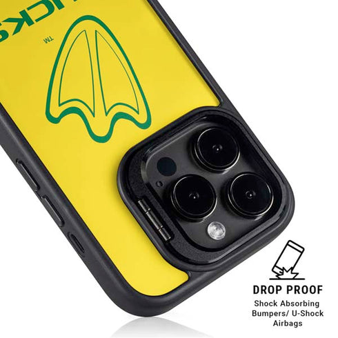 University of Oregon Ducks Logo iPhone 15 Pro Max Kickstand Case