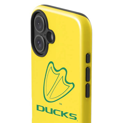 University of Oregon Ducks Logo iPhone 16 Impact Case