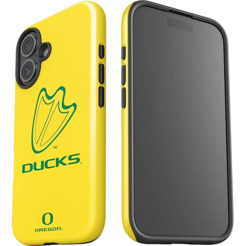 University of Oregon Ducks Logo iPhone 16 Impact Case