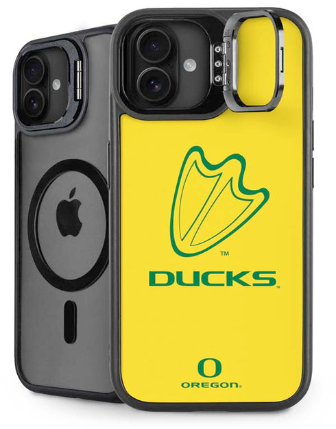 University of Oregon Ducks Logo iPhone 16 Plus Kickstand Case