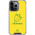 University of Oregon Ducks Logo iPhone 16 Pro Clear Case