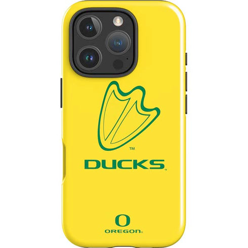 University of Oregon Ducks Logo iPhone 16 Pro Impact Case