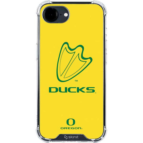 University of Oregon Ducks Logo iPhone 16e Clear Case