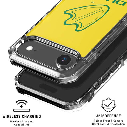 University of Oregon Ducks Logo iPhone 17 Air Clear Case