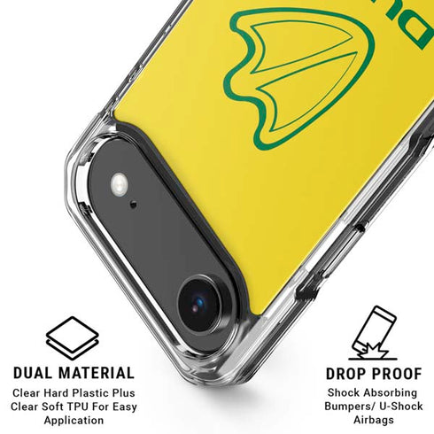 University of Oregon Ducks Logo iPhone 17 Air Clear Case