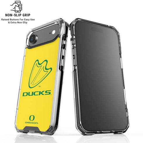 University of Oregon Ducks Logo iPhone 17 Air Clear Case