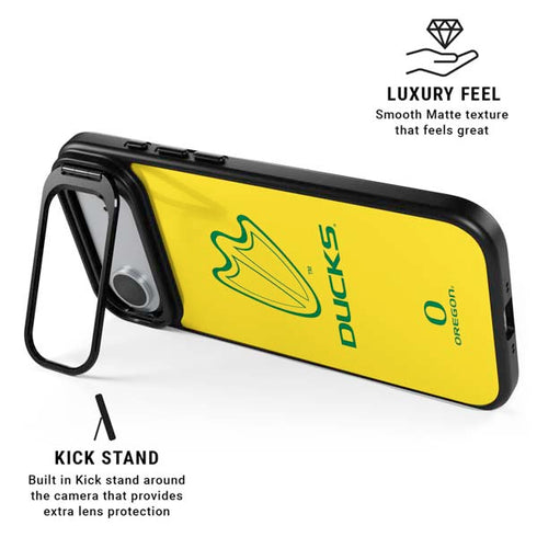 University of Oregon Ducks Logo iPhone 17 Air Kickstand Case