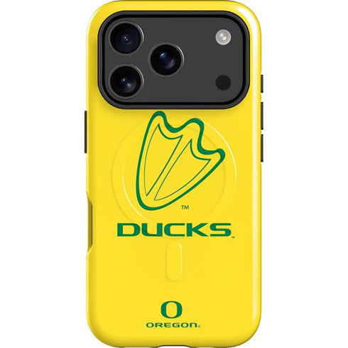 University of Oregon Ducks Logo iPhone 17 Pro Max Magsafe Impact Case