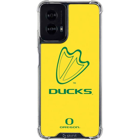 University of Oregon Ducks Logo Moto G Power 5G (2024) Clear Case