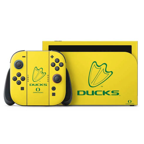 University of Oregon Ducks Logo Nintendo Skins