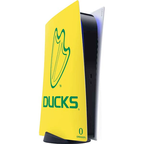 University of Oregon Ducks Logo PlayStation PS5 Skins