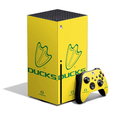 University of Oregon Ducks Logo Xbox Series X Skins