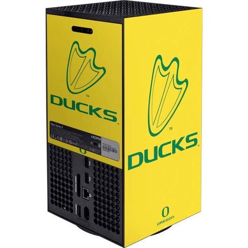 University of Oregon Ducks Logo XBox Series X Digital Edition Bundle Skin