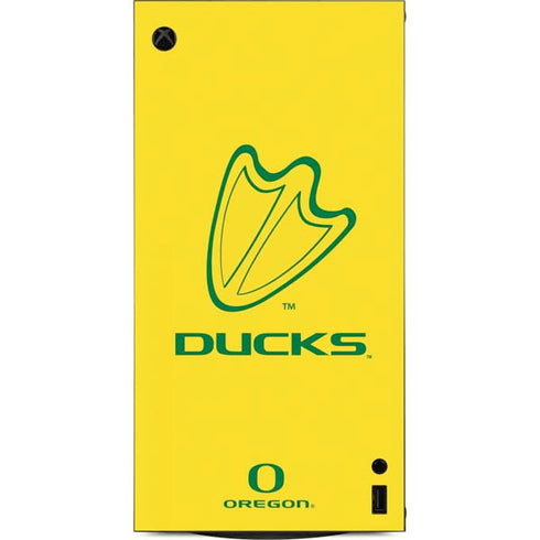 University of Oregon Ducks Logo XBox Series X Digital Edition Console Skin