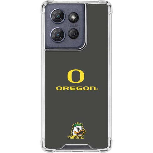 University of Oregon Ducks Moto G Play 5G (2025) Clear Case