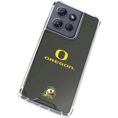 University of Oregon Ducks Moto G Play 5G (2025) Clear Case