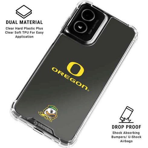 University of Oregon Ducks Moto G Power 5G (2024) Clear Case