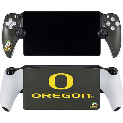 University of Oregon Ducks PlayStation Portal Remote Player Skin