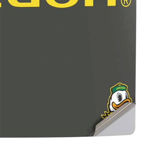 University of Oregon Ducks PS5 Pro Console Skin