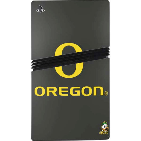 University of Oregon Ducks PS5 Pro Disk Bundle Skin