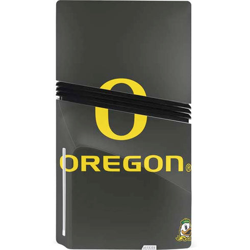 University of Oregon Ducks PS5 Pro Disk Console Skin