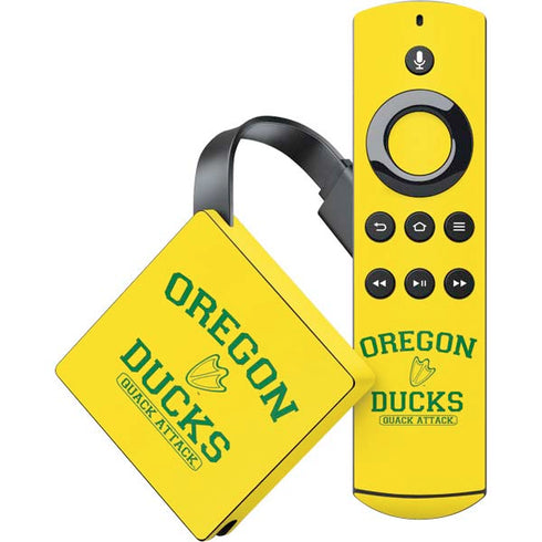 University of Oregon Ducks Quack Attack Amazon Fire TV Skin