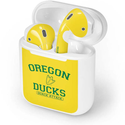 University of Oregon Ducks Quack Attack Apple AirPods Skin