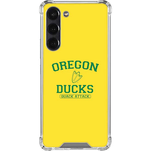 University of Oregon Ducks Quack Attack Galaxy S24 FE Clear Case